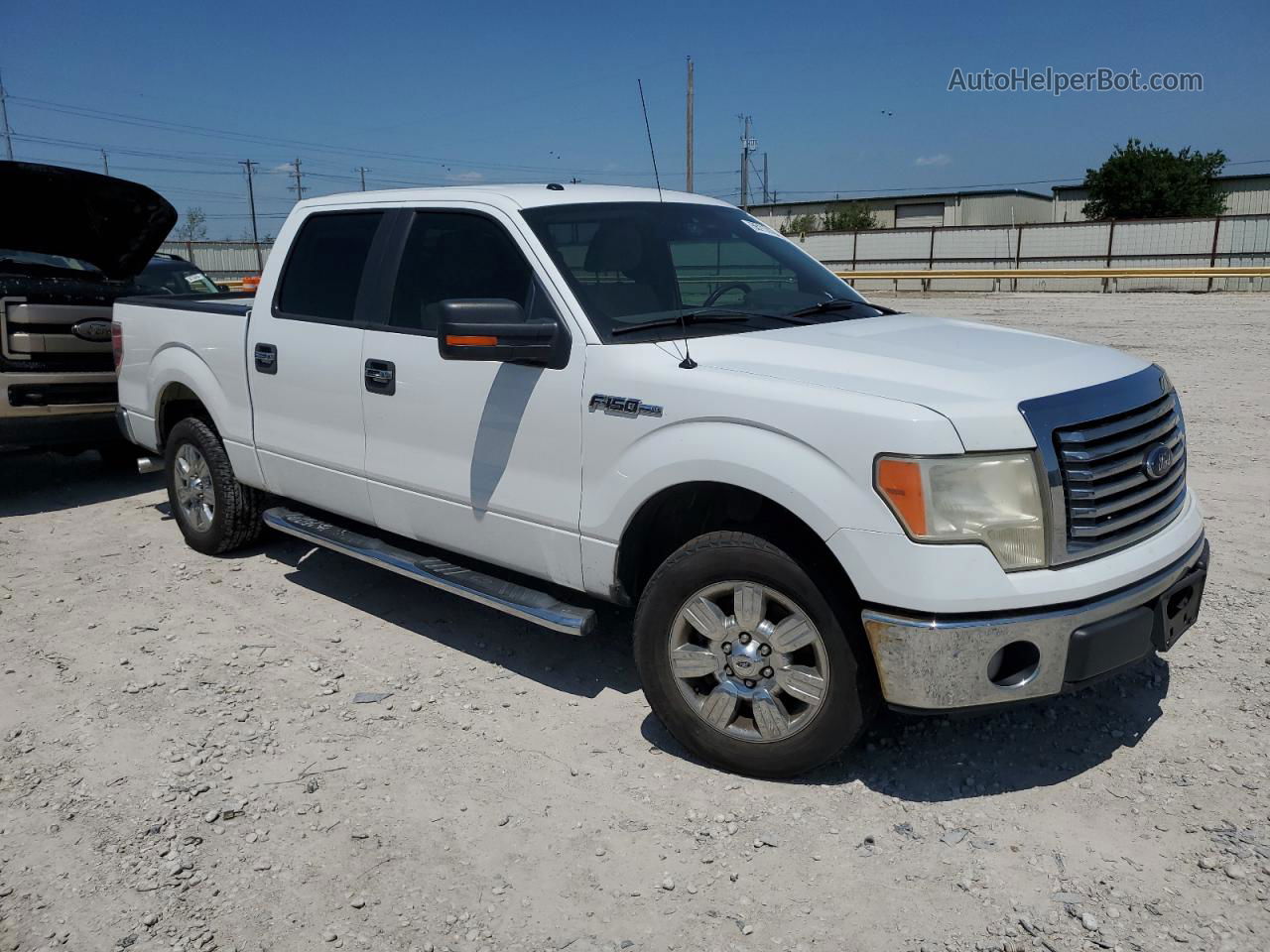 2011 Ford F150 Supercrew White vin: 1FTFW1CF9BFD26877