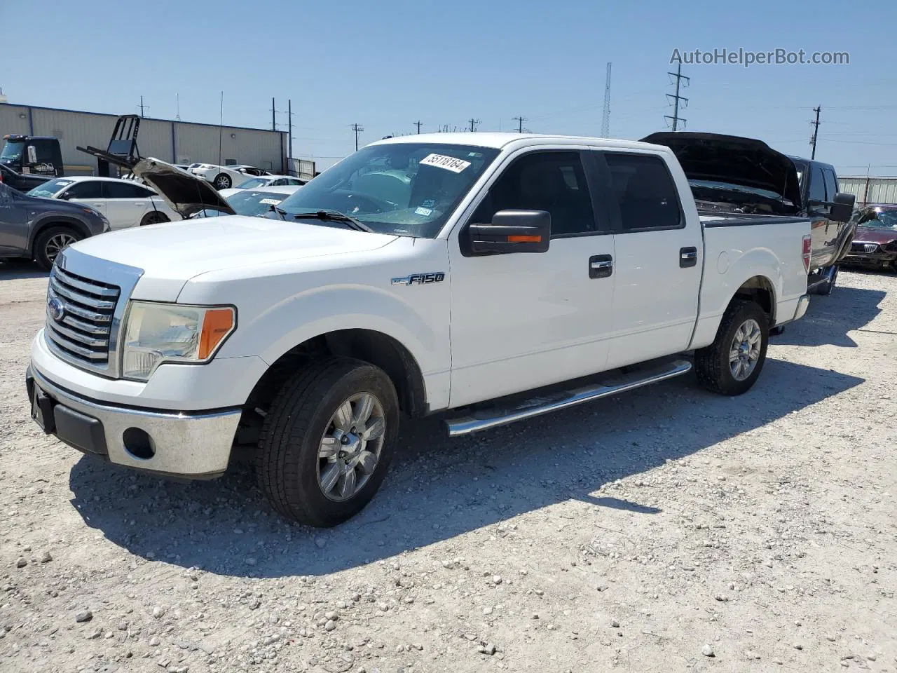 2011 Ford F150 Supercrew White vin: 1FTFW1CF9BFD26877