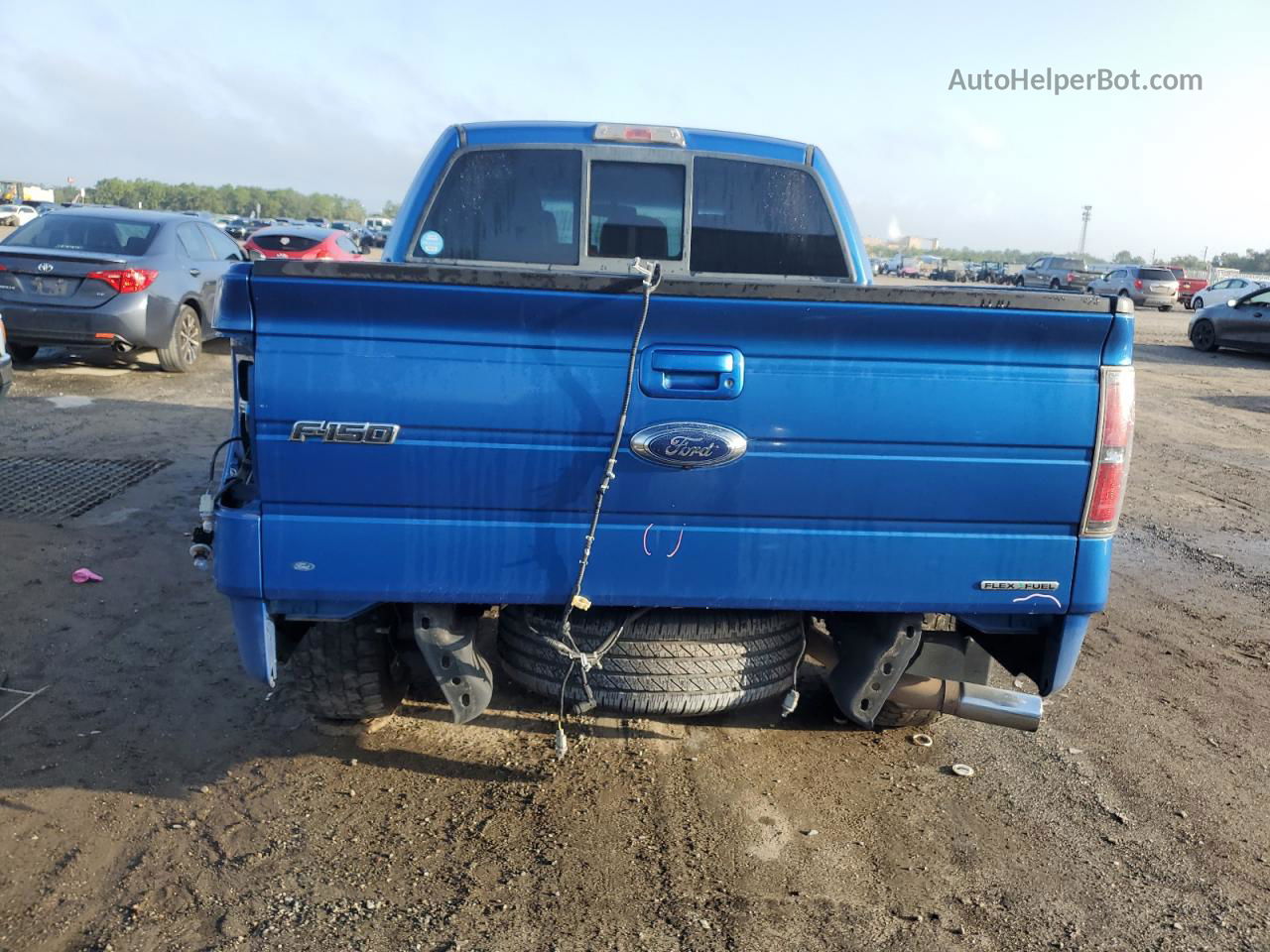 2011 Ford F150 Supercrew Blue vin: 1FTFW1CF9BKD02716