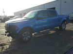 2011 Ford F150 Supercrew Blue vin: 1FTFW1CF9BKD02716