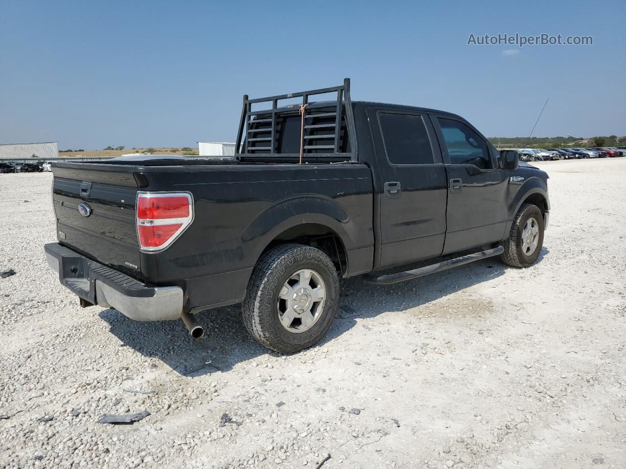 2011 Ford F150 Supercrew Черный vin: 1FTFW1CF9BKD03347