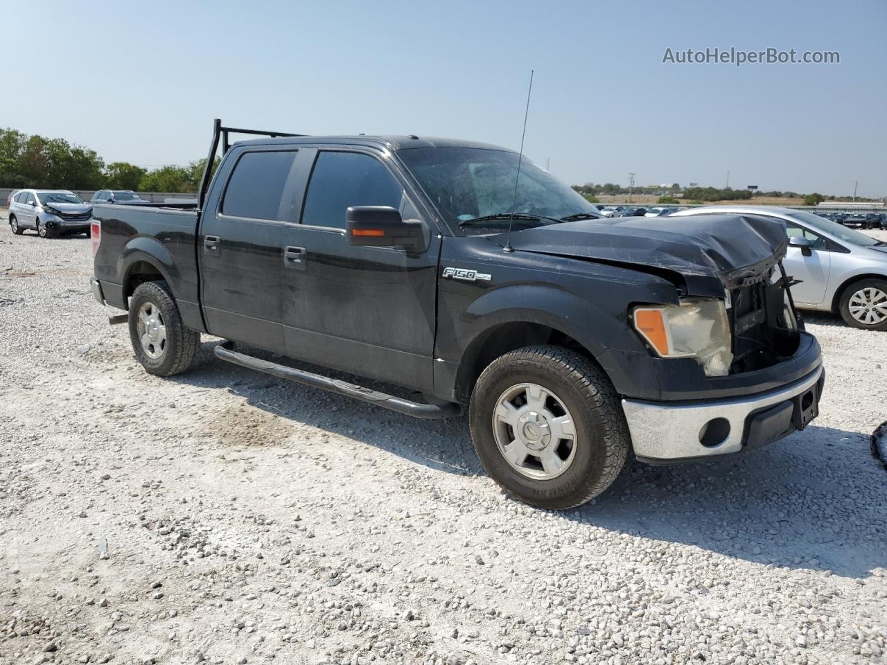 2011 Ford F150 Supercrew Черный vin: 1FTFW1CF9BKD03347