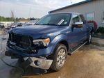 2014 Ford F150 Supercrew Blue vin: 1FTFW1CFXEFB43542