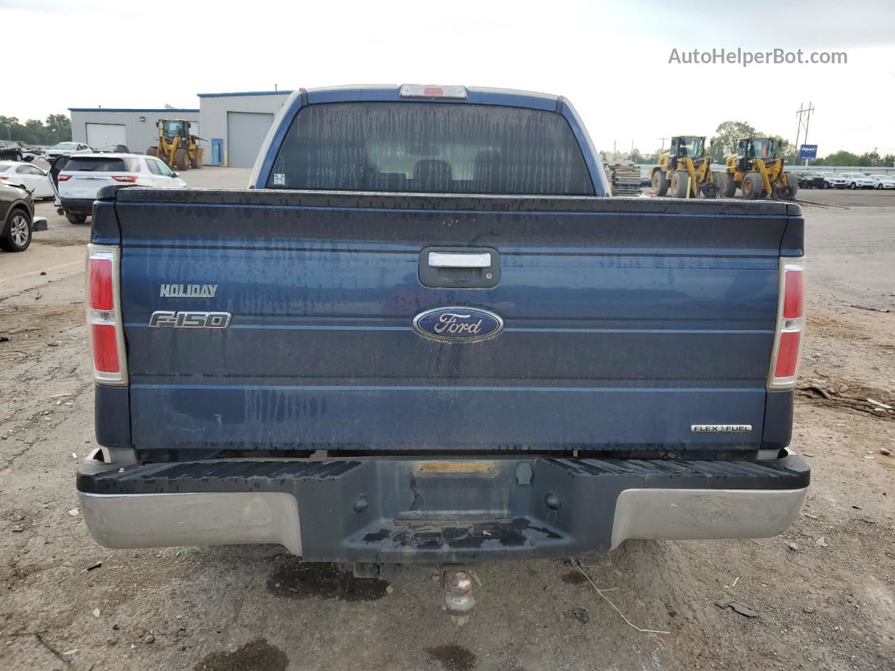 2014 Ford F150 Supercrew Blue vin: 1FTFW1CFXEFD09378