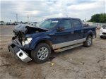 2014 Ford F150 Supercrew Blue vin: 1FTFW1CFXEFD09378