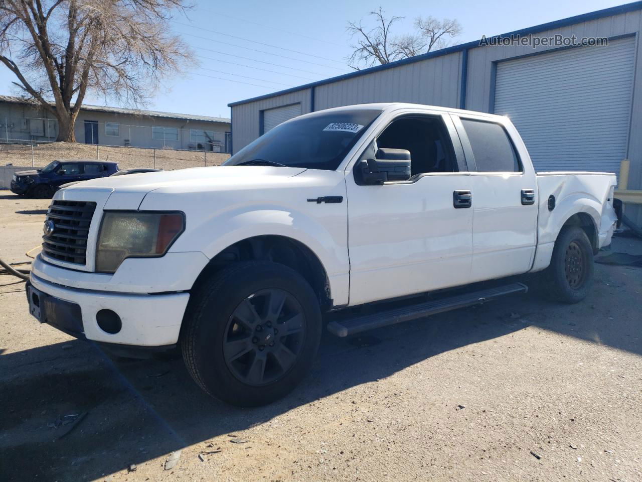 2014 Ford F150 Supercrew White vin: 1FTFW1CFXEKE76718