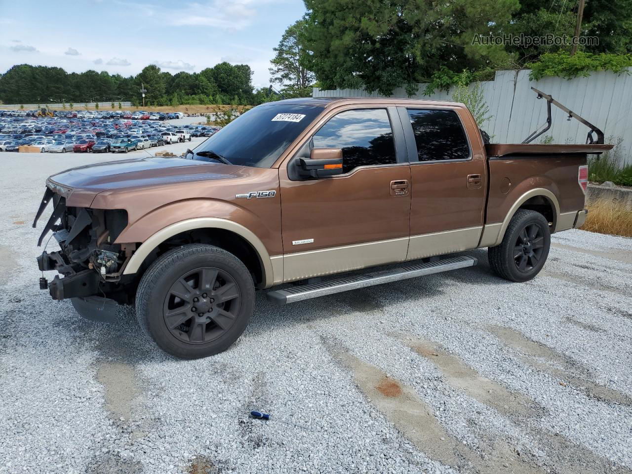 2011 Ford F150 Supercrew Two Tone vin: 1FTFW1CT0BFB52462