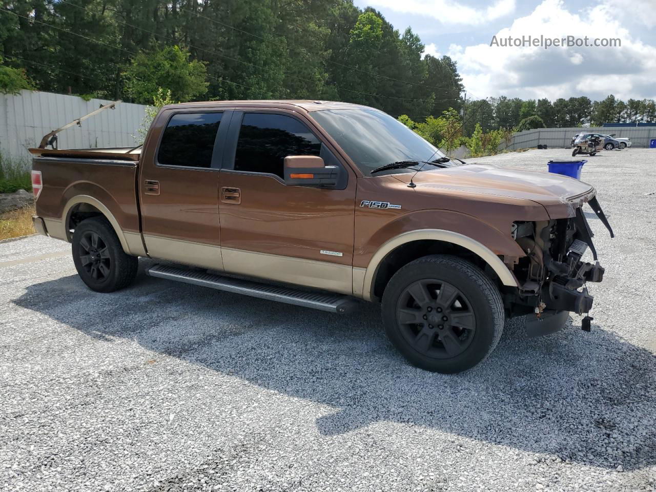 2011 Ford F150 Supercrew Two Tone vin: 1FTFW1CT0BFB52462