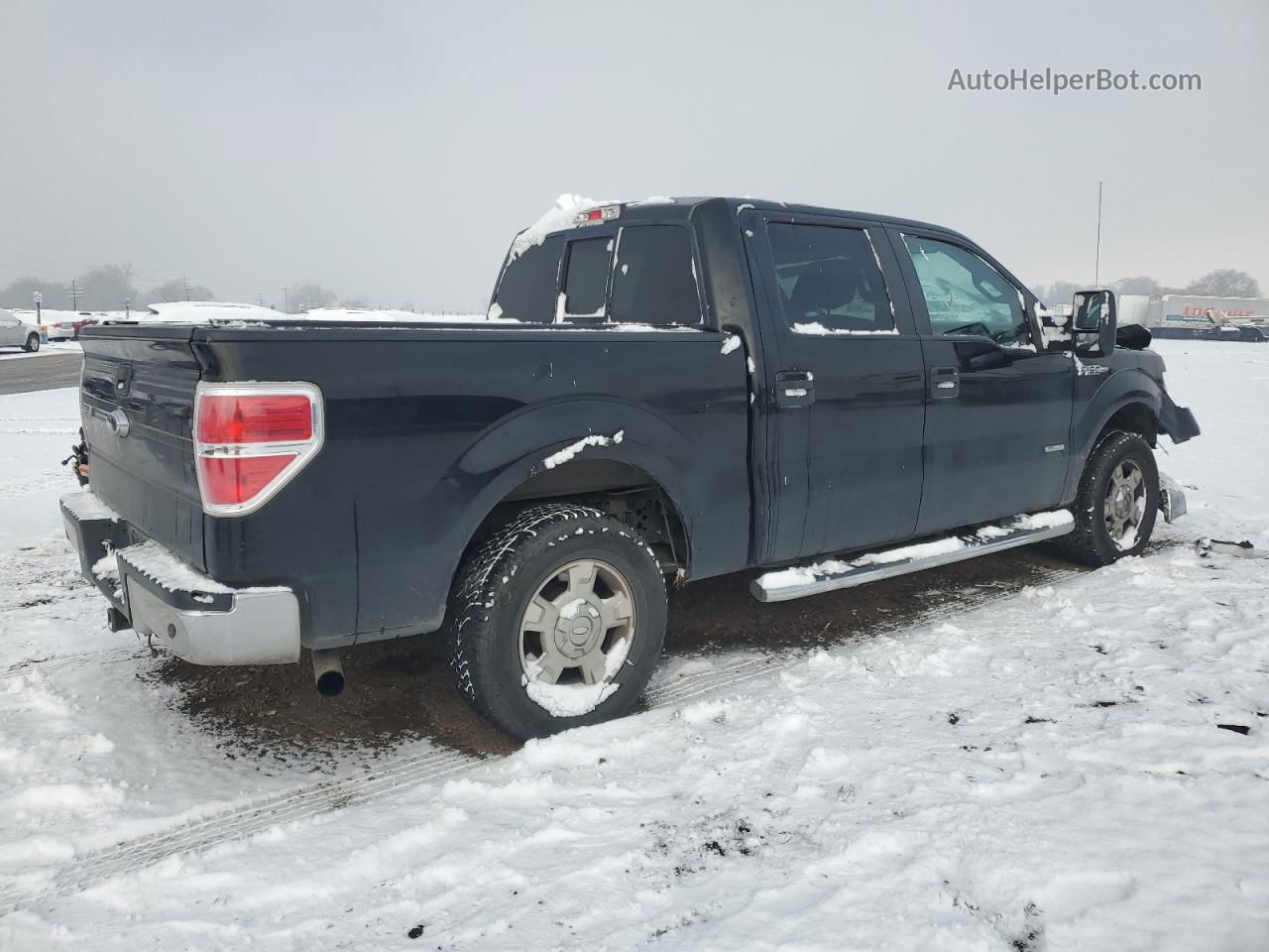 2011 Ford F150 Supercrew Черный vin: 1FTFW1CT1BFD31755