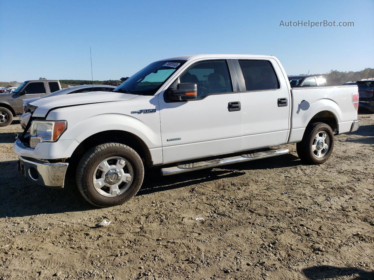 2011 Ford F150 Supercrew White vin: 1FTFW1CT1BKD62639