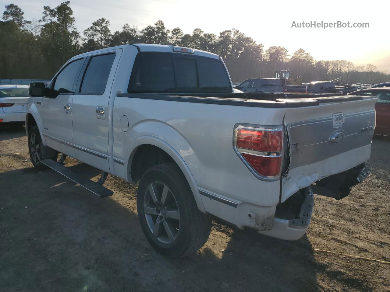 2014 Ford F150 Supercrew White vin: 1FTFW1CT1EFB56430