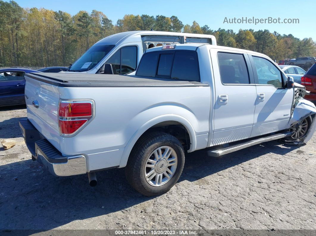 2014 Ford F-150 Lariat Белый vin: 1FTFW1CT1EKE72241