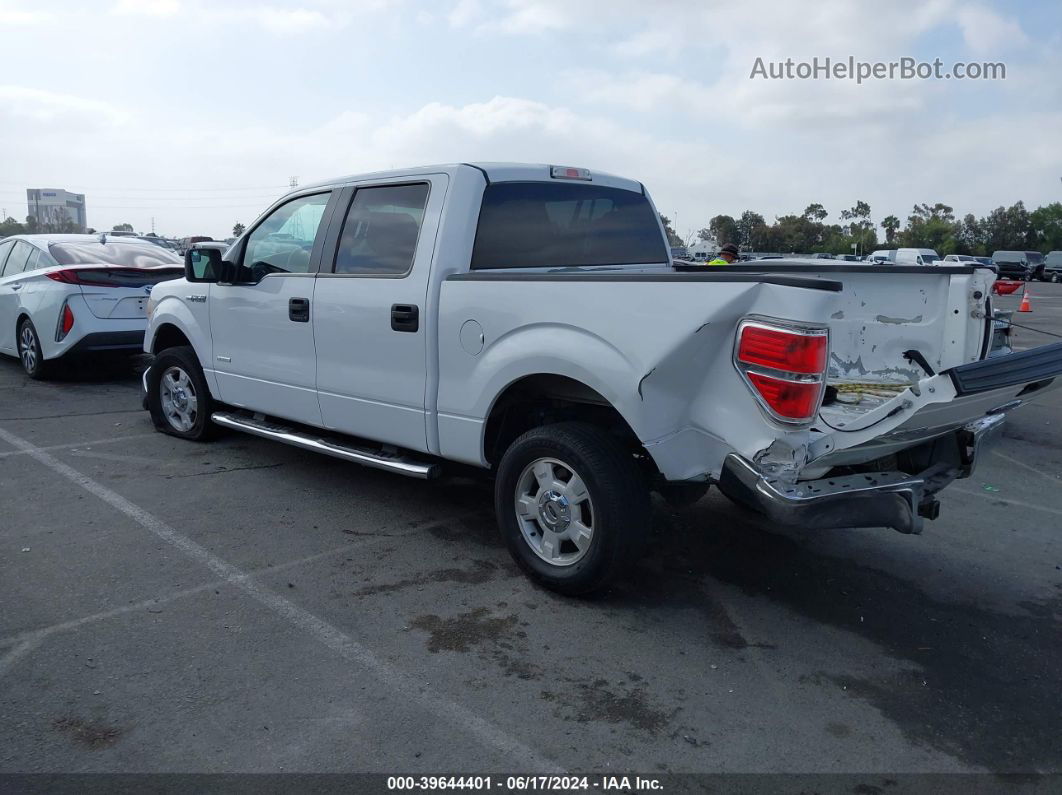 2014 Ford F-150 Xlt White vin: 1FTFW1CT1EKG52321