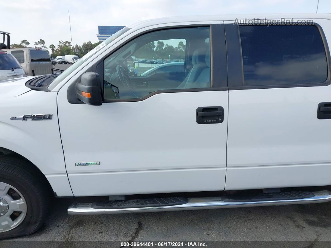 2014 Ford F-150 Xlt White vin: 1FTFW1CT1EKG52321