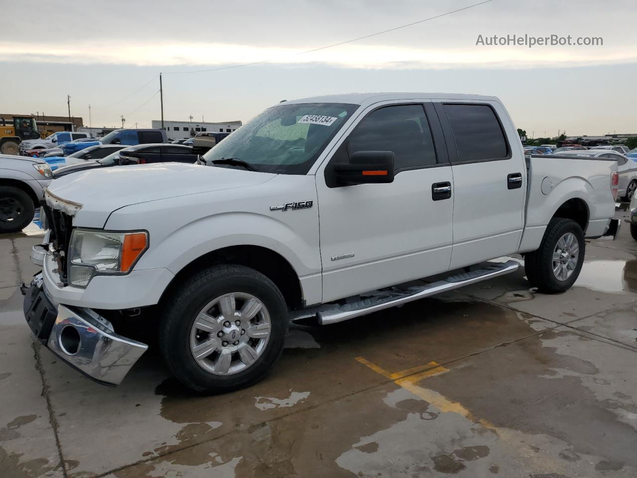 2011 Ford F150 Supercrew Белый vin: 1FTFW1CT3BKE01795