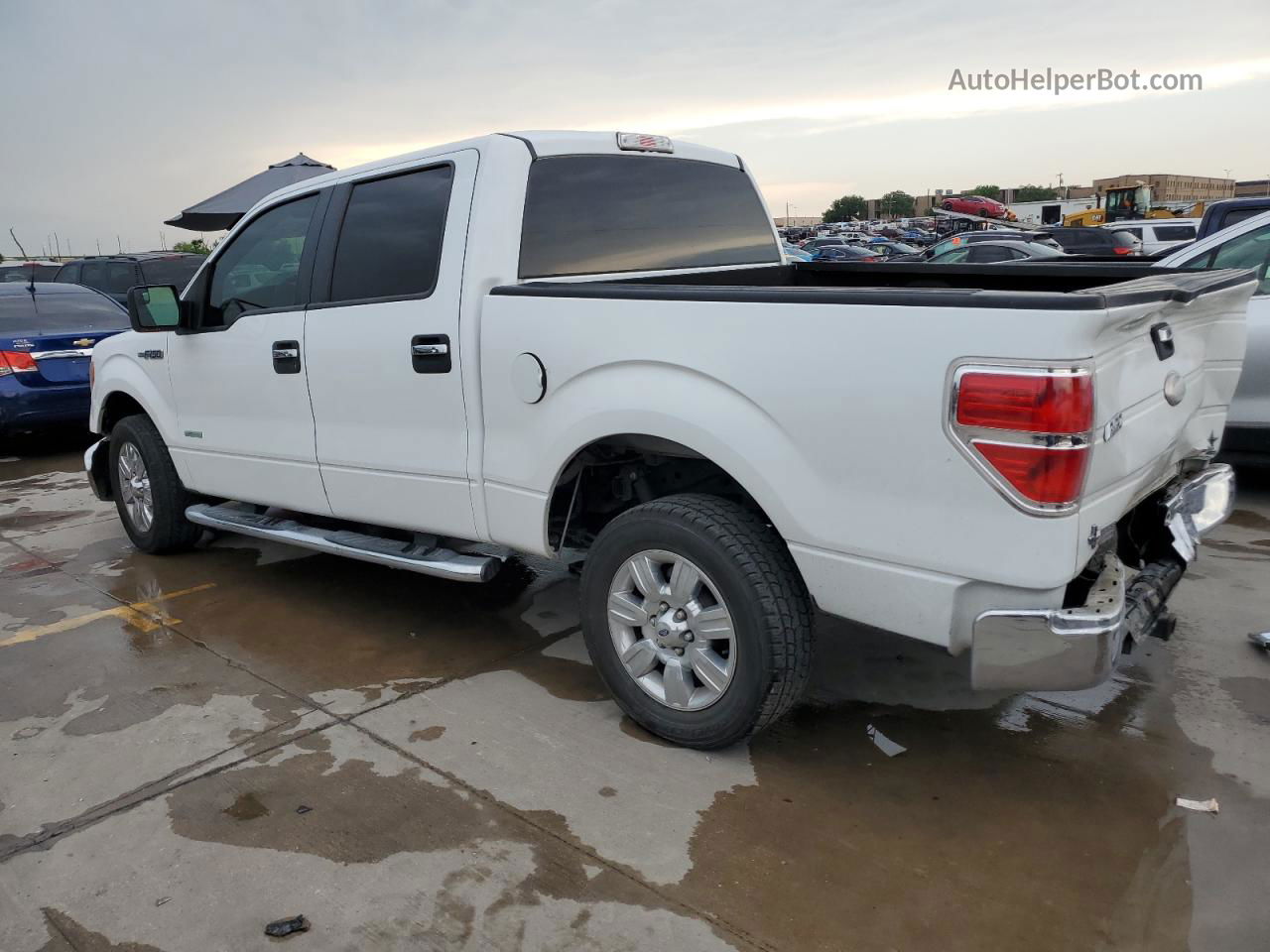 2011 Ford F150 Supercrew Белый vin: 1FTFW1CT3BKE01795