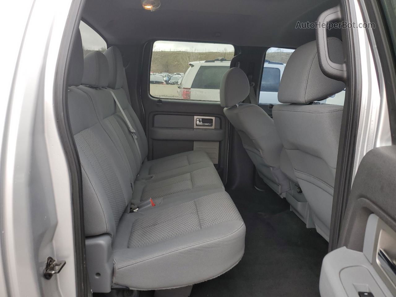 2011 Ford F150 Supercrew Silver vin: 1FTFW1CT4BFB02213