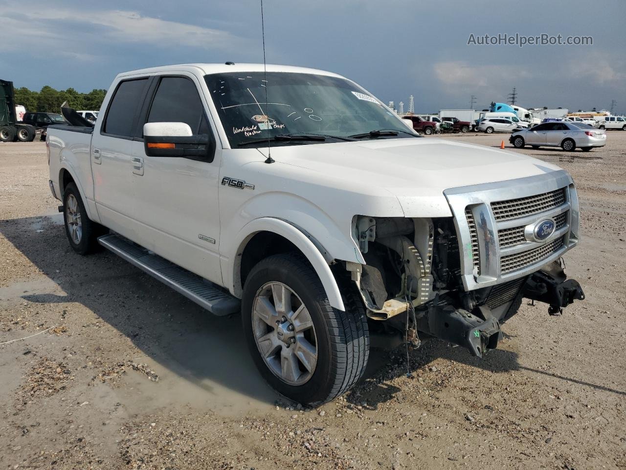 2011 Ford F150 Supercrew White vin: 1FTFW1CT5BFB10062