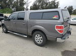 2011 Ford F150 Supercrew Gray vin: 1FTFW1CT5BKD93800