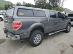 2011 Ford F150 Supercrew Gray vin: 1FTFW1CT5BKD93800
