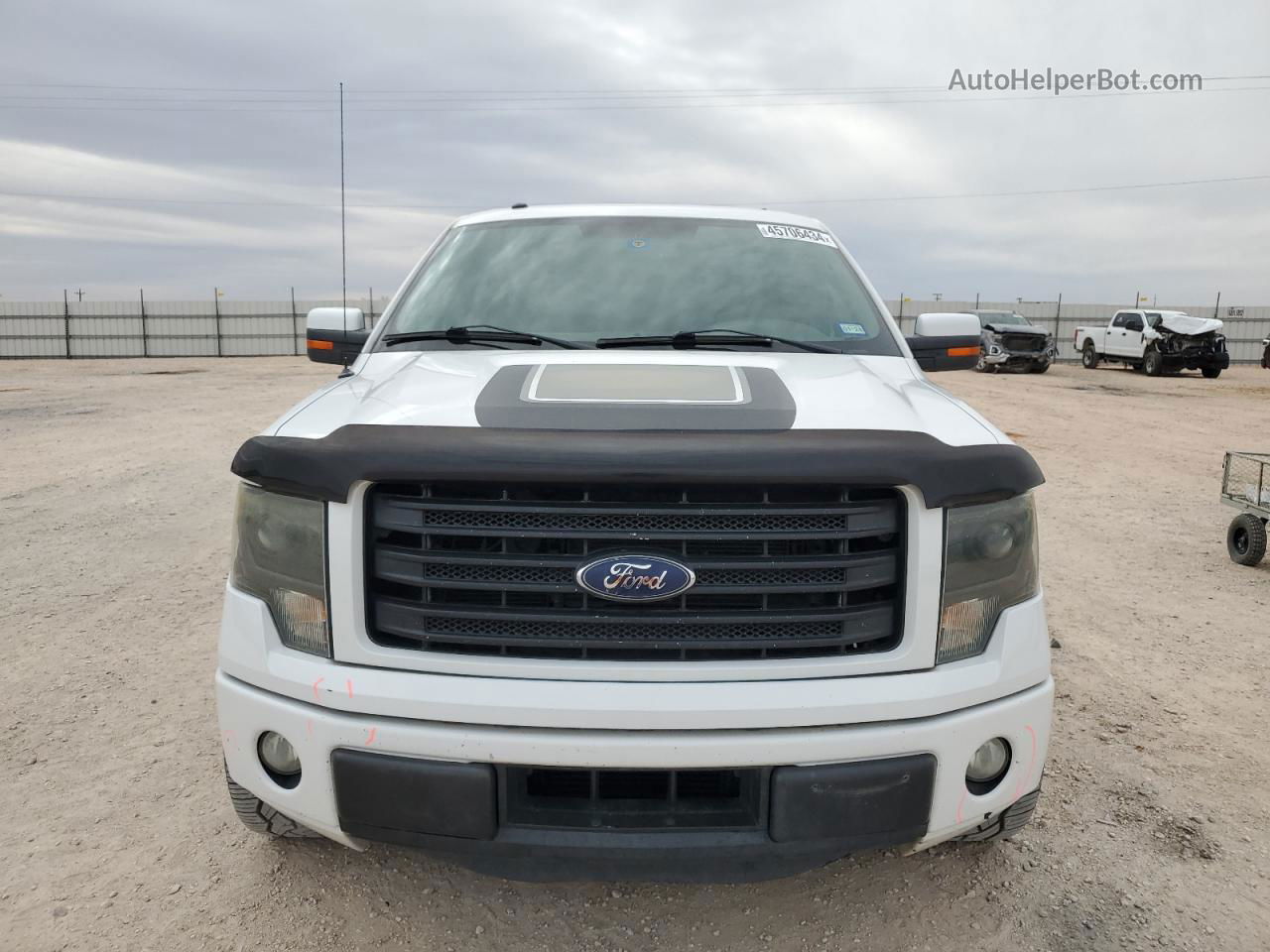 2014 Ford F150 Supercrew White vin: 1FTFW1CT5EFB94601