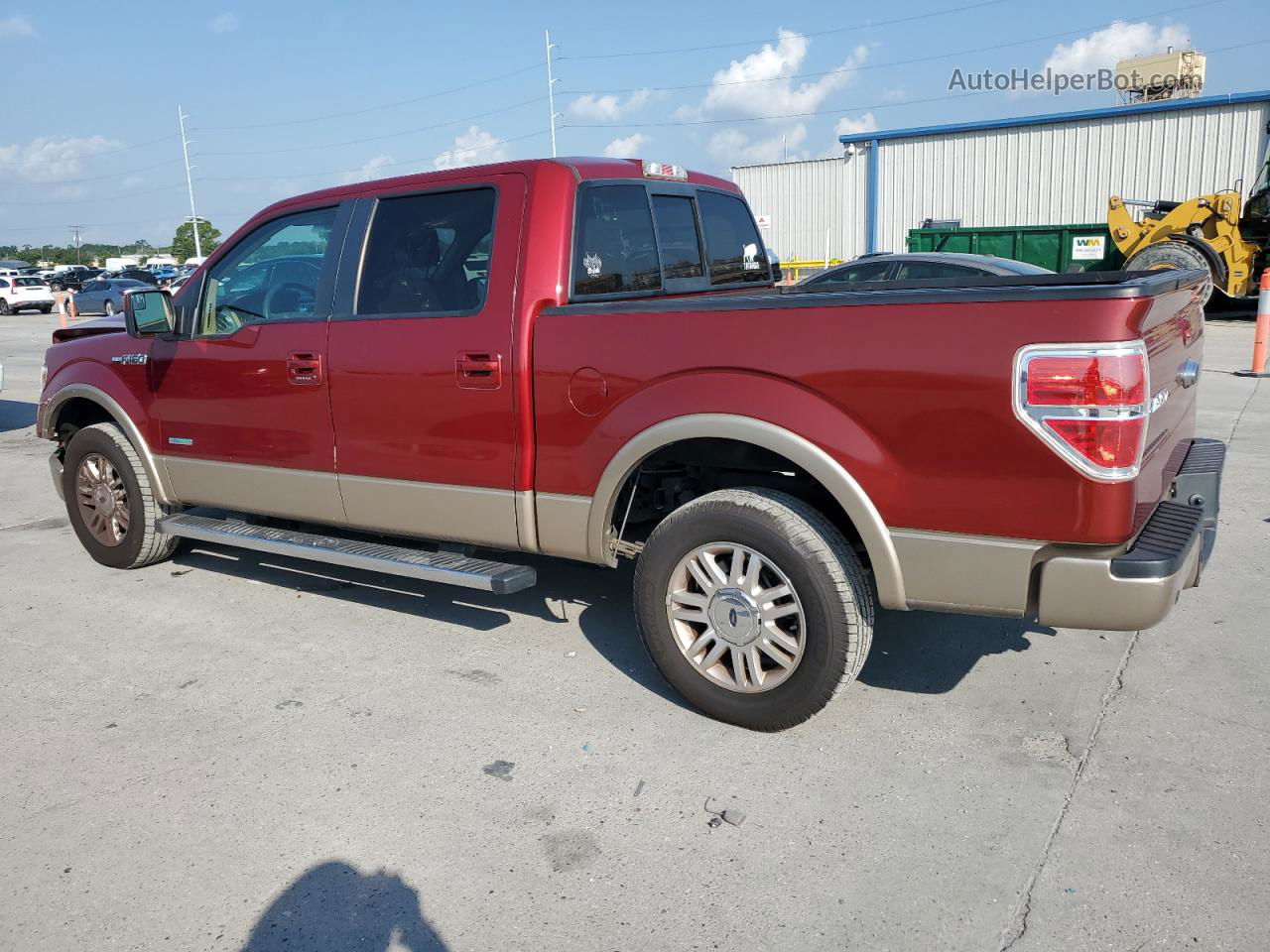 2014 Ford F150 Supercrew Red vin: 1FTFW1CT5EKE50324