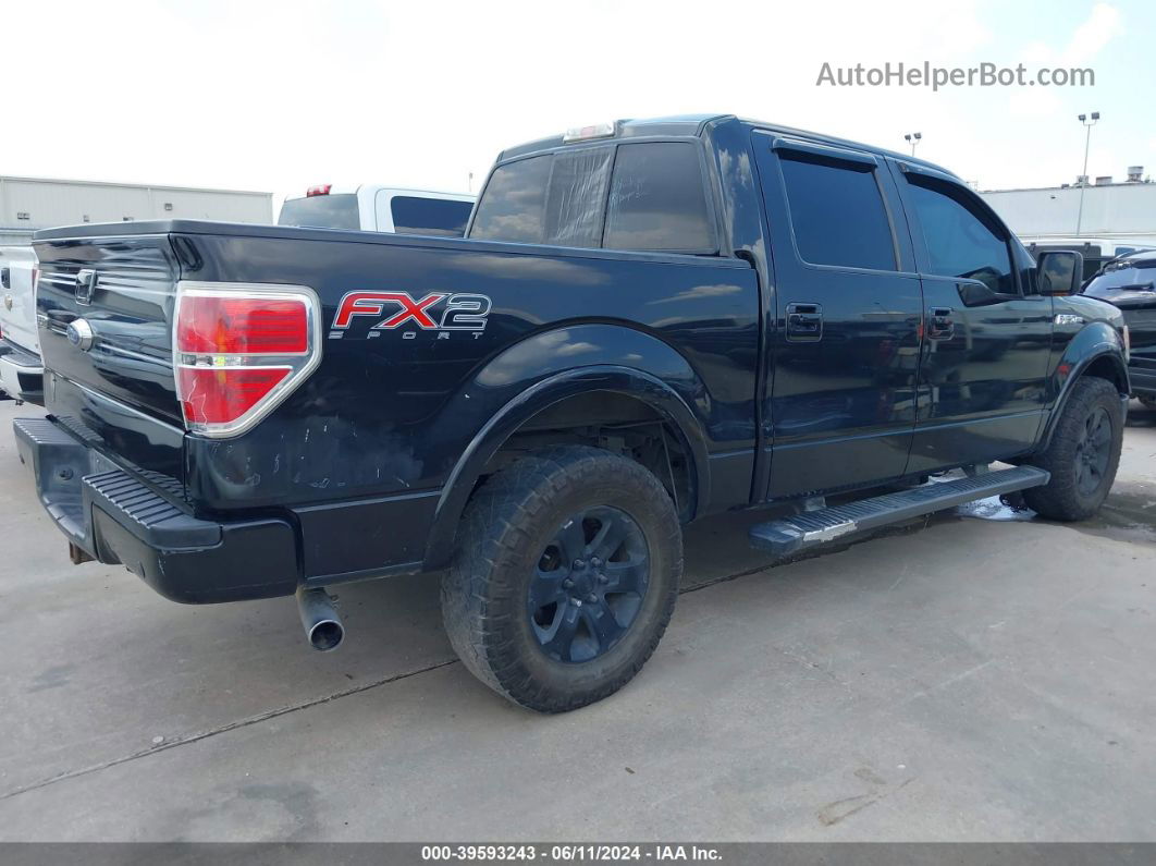 2014 Ford F-150 Fx2 Black vin: 1FTFW1CT5EKF18508