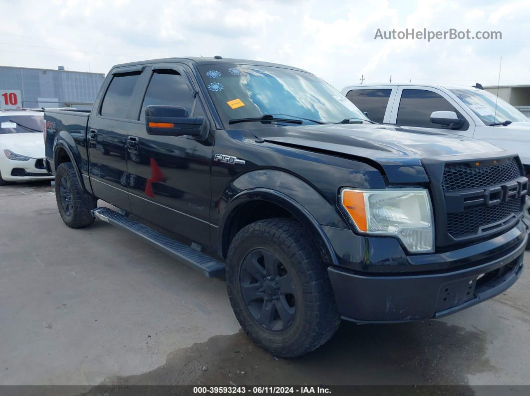 2014 Ford F-150 Fx2 Черный vin: 1FTFW1CT5EKF18508