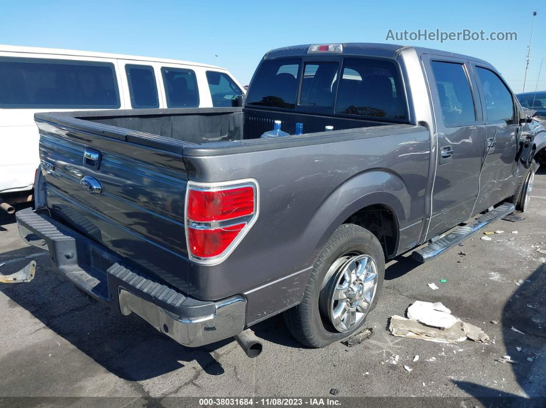 2014 Ford F-150 Xlt Gray vin: 1FTFW1CT6EKD45517