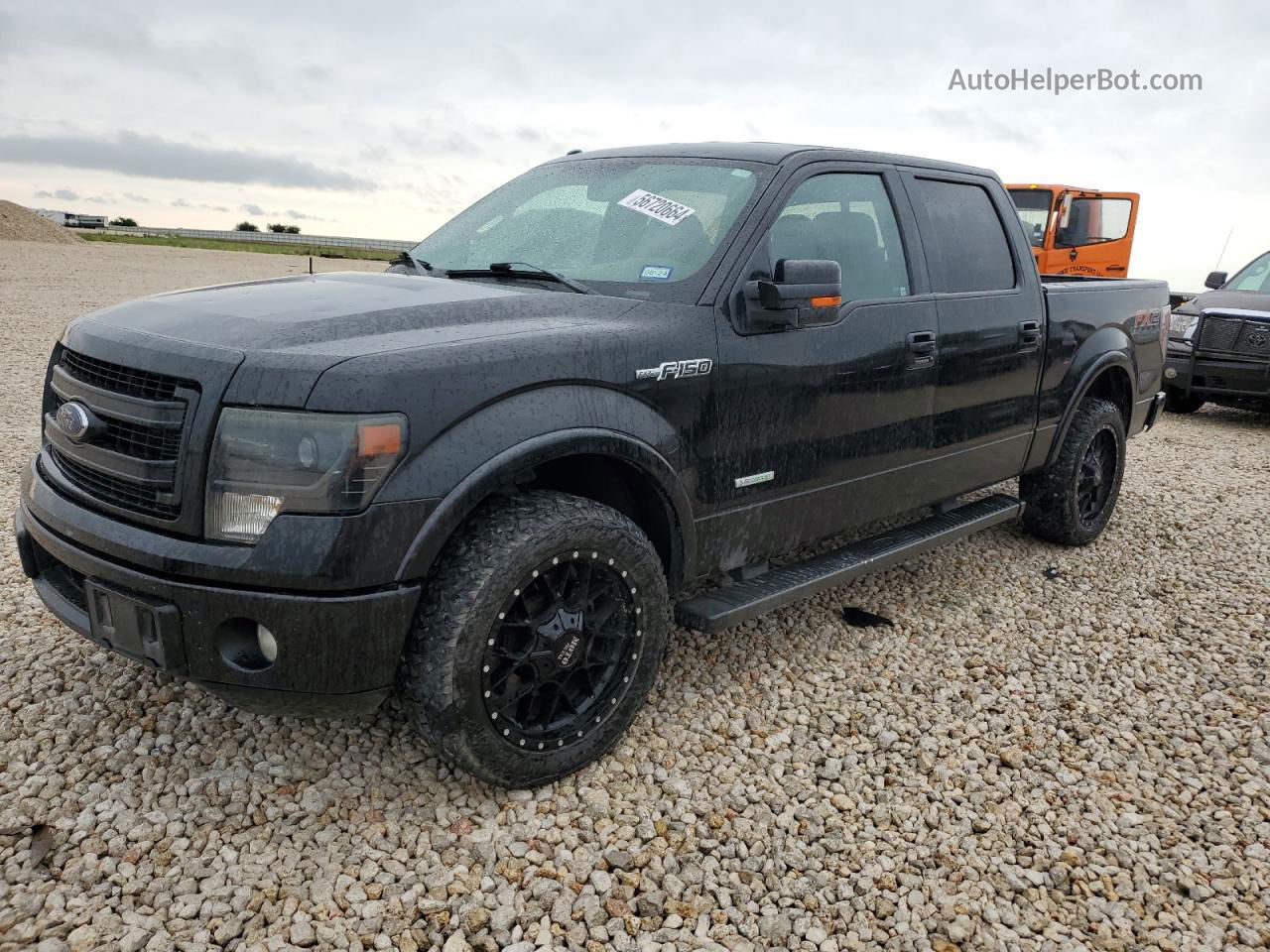 2014 Ford F150 Supercrew Black vin: 1FTFW1CT6EKE12150