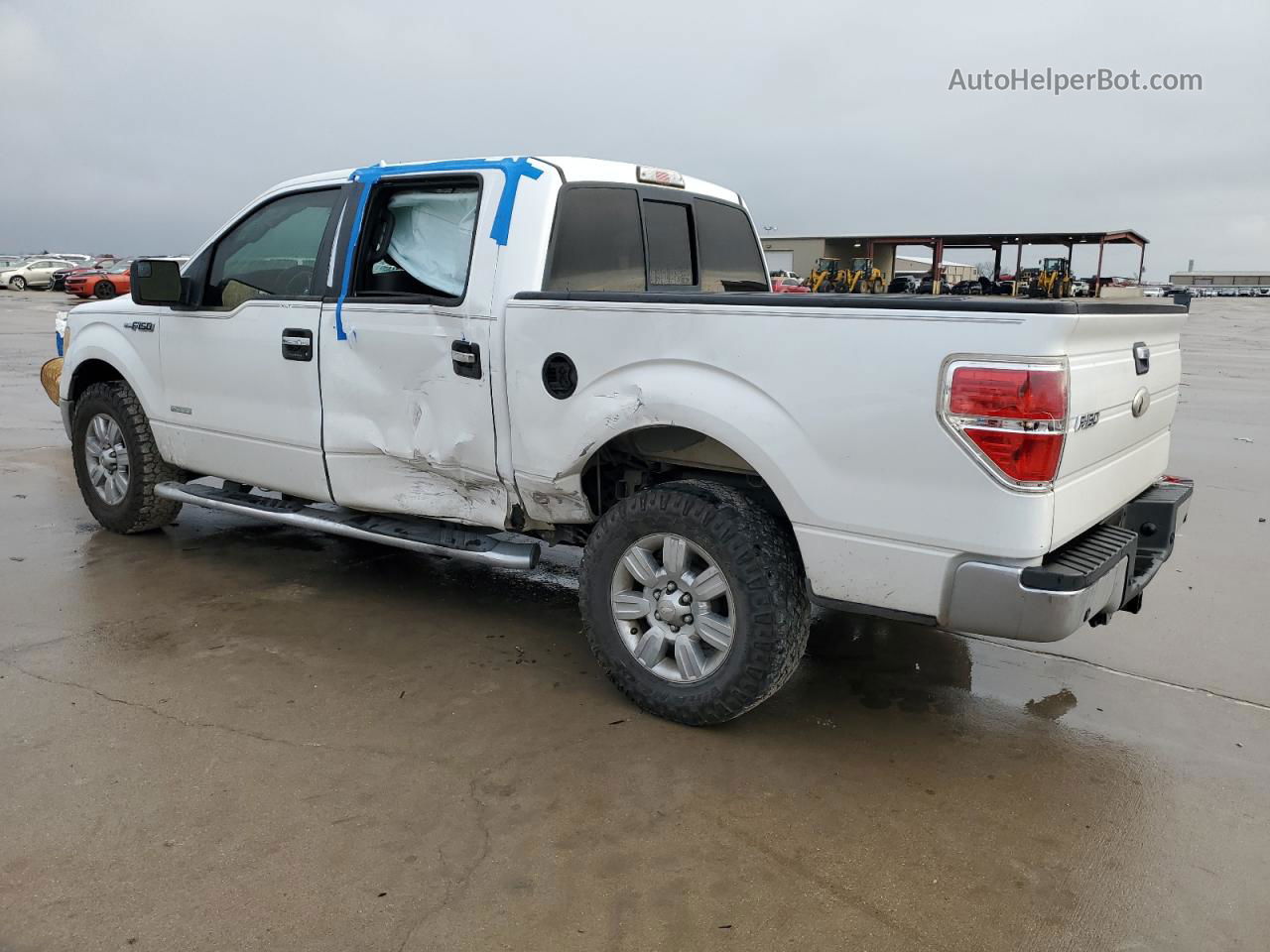 2011 Ford F150 Supercrew Белый vin: 1FTFW1CT7BKD81132