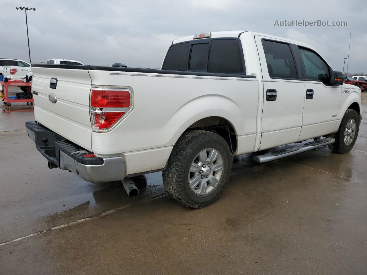 2011 Ford F150 Supercrew Белый vin: 1FTFW1CT7BKD81132