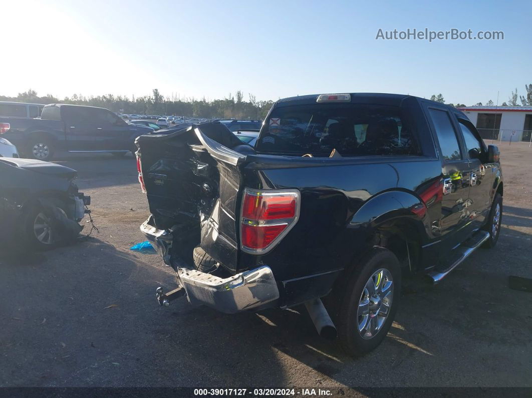 2014 Ford F-150 Xlt Black vin: 1FTFW1CT8EFA98350