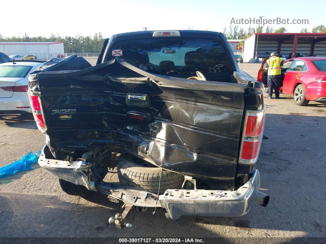 2014 Ford F-150 Xlt Black vin: 1FTFW1CT8EFA98350