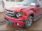 2014 Ford F-150 Fx2 Red vin: 1FTFW1CT8EFB26180