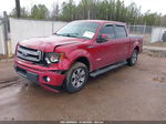 2014 Ford F-150 Fx2 Red vin: 1FTFW1CT8EFB26180