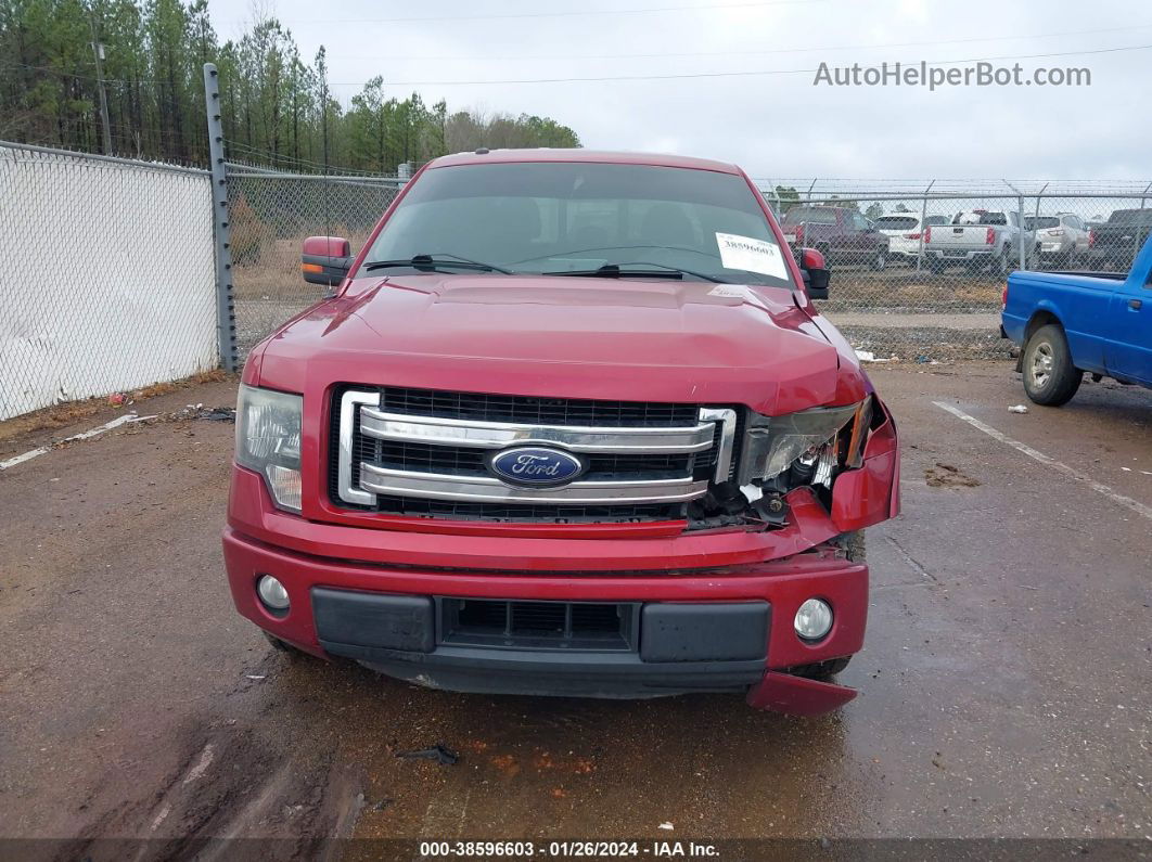 2014 Ford F-150 Fx2 Red vin: 1FTFW1CT8EFB26180