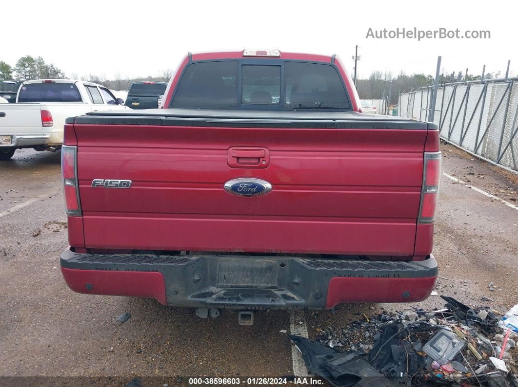 2014 Ford F-150 Fx2 Red vin: 1FTFW1CT8EFB26180