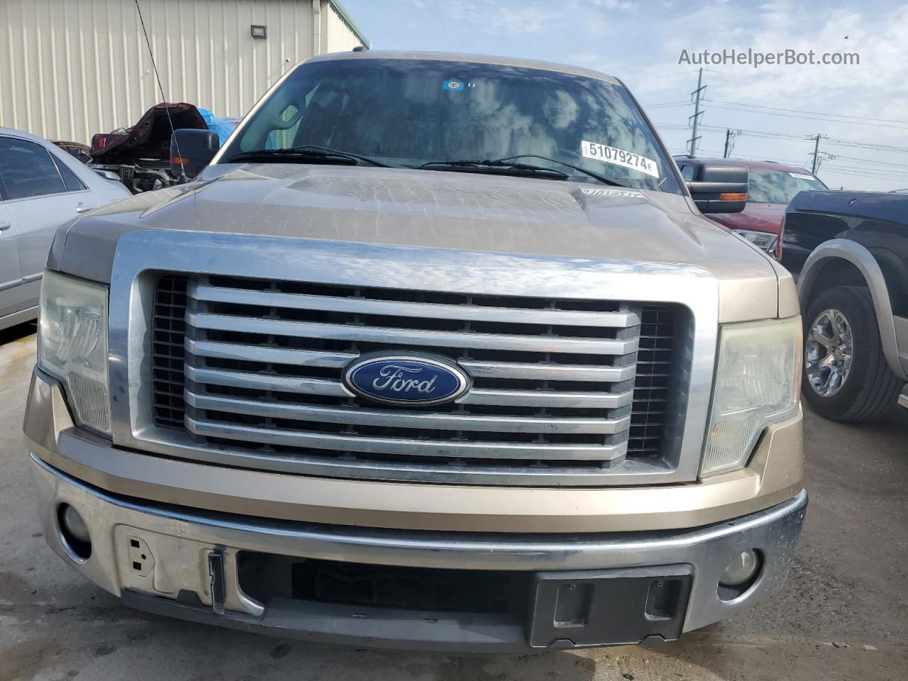 2011 Ford F150 Supercrew Желто-коричневый vin: 1FTFW1CT9BFA71699