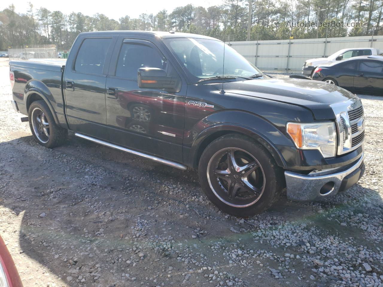 2011 Ford F150 Supercrew Black vin: 1FTFW1CT9BFB68014