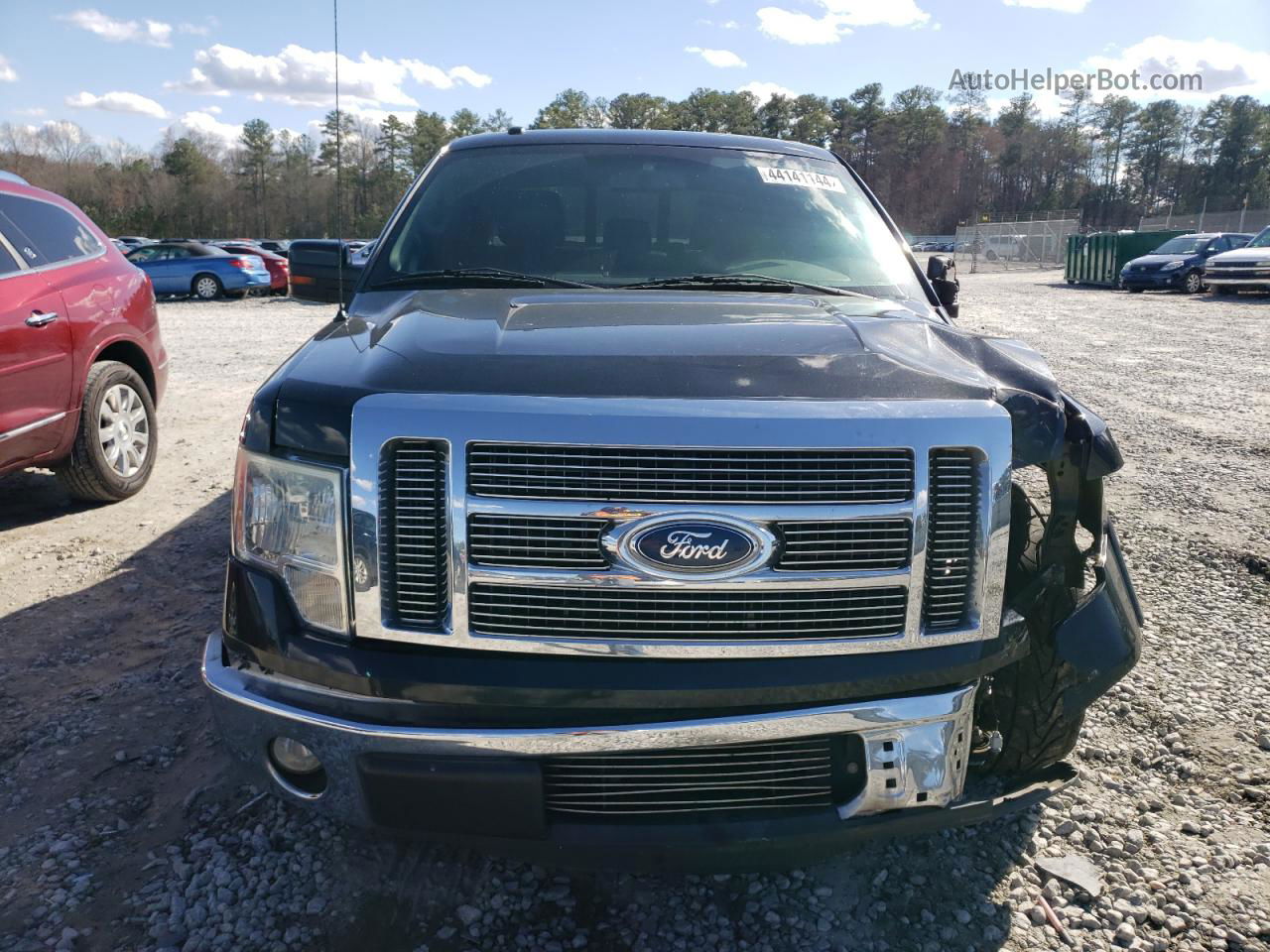 2011 Ford F150 Supercrew Black vin: 1FTFW1CT9BFB68014