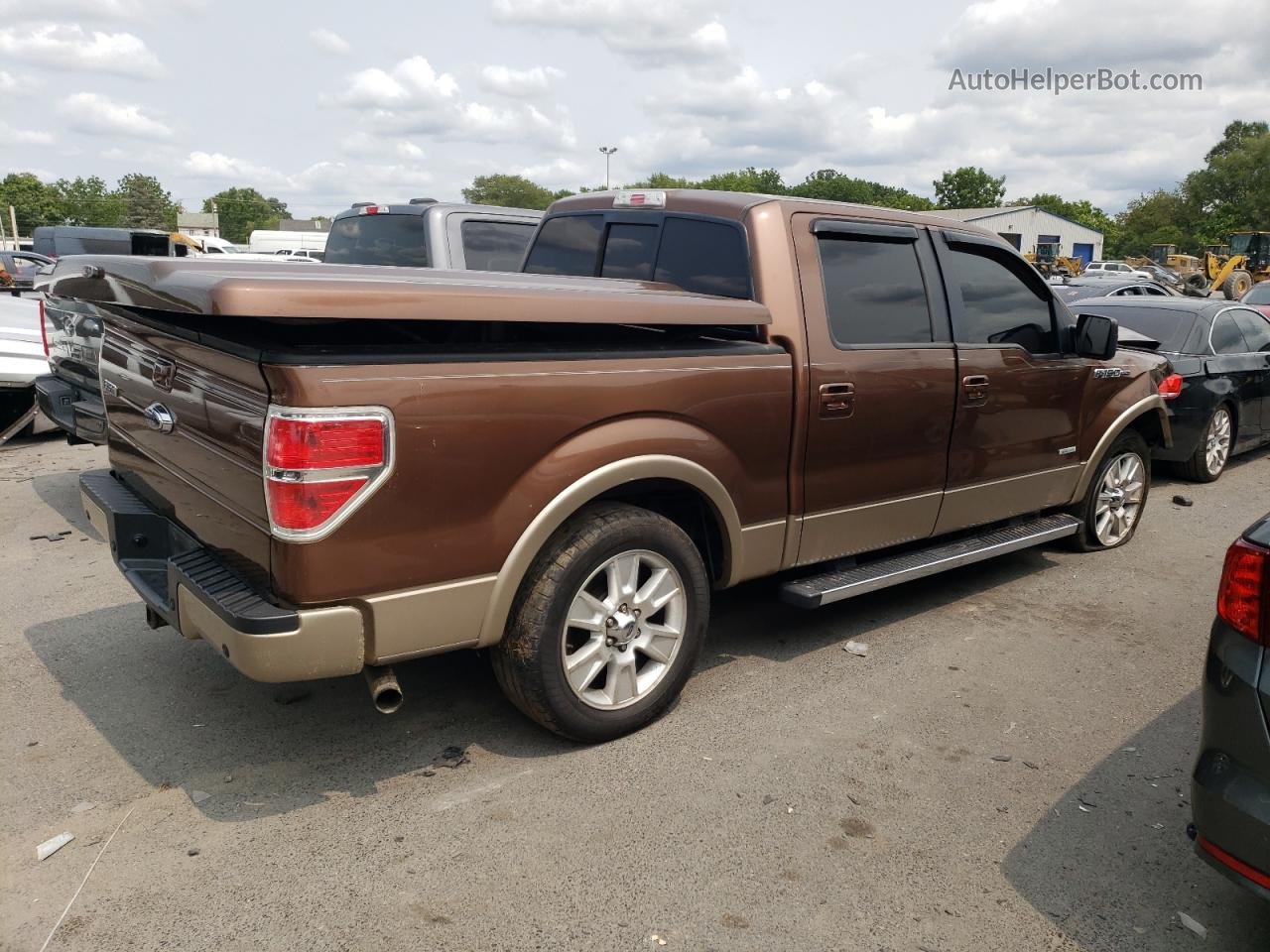 2011 Ford F150 Supercrew Brown vin: 1FTFW1CT9BKE14096