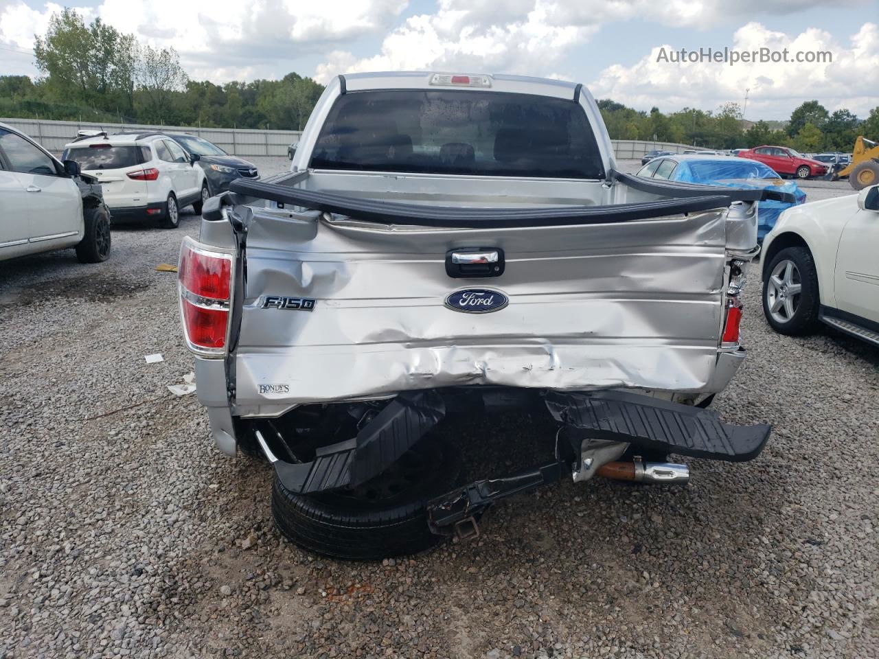 2014 Ford F150 Supercrew Silver vin: 1FTFW1CT9EFA58486