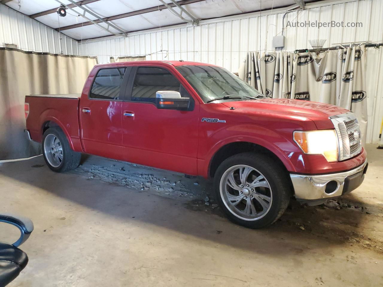 2011 Ford F150 Supercrew Red vin: 1FTFW1CTXBFB28377