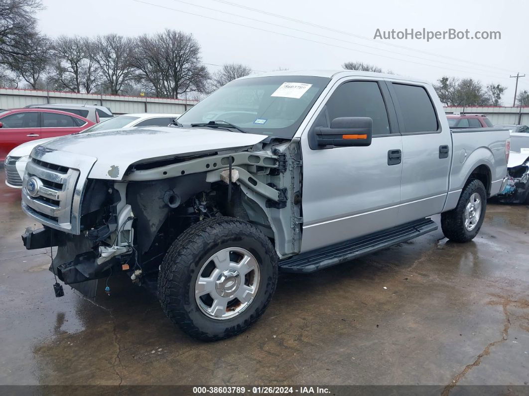 2010 Ford F-150 Lariat/xl/xlt Silver vin: 1FTFW1CV1AKE72784