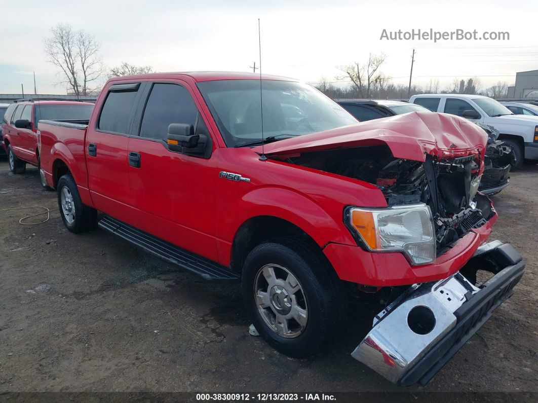 2010 Ford F-150 Lariat/xl/xlt Red vin: 1FTFW1CV2AKB36769