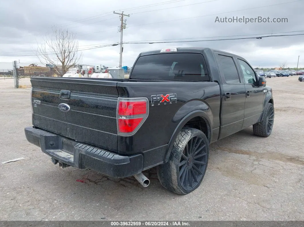 2010 Ford F-150 Fx2 Sport Black vin: 1FTFW1CV2AKE14599