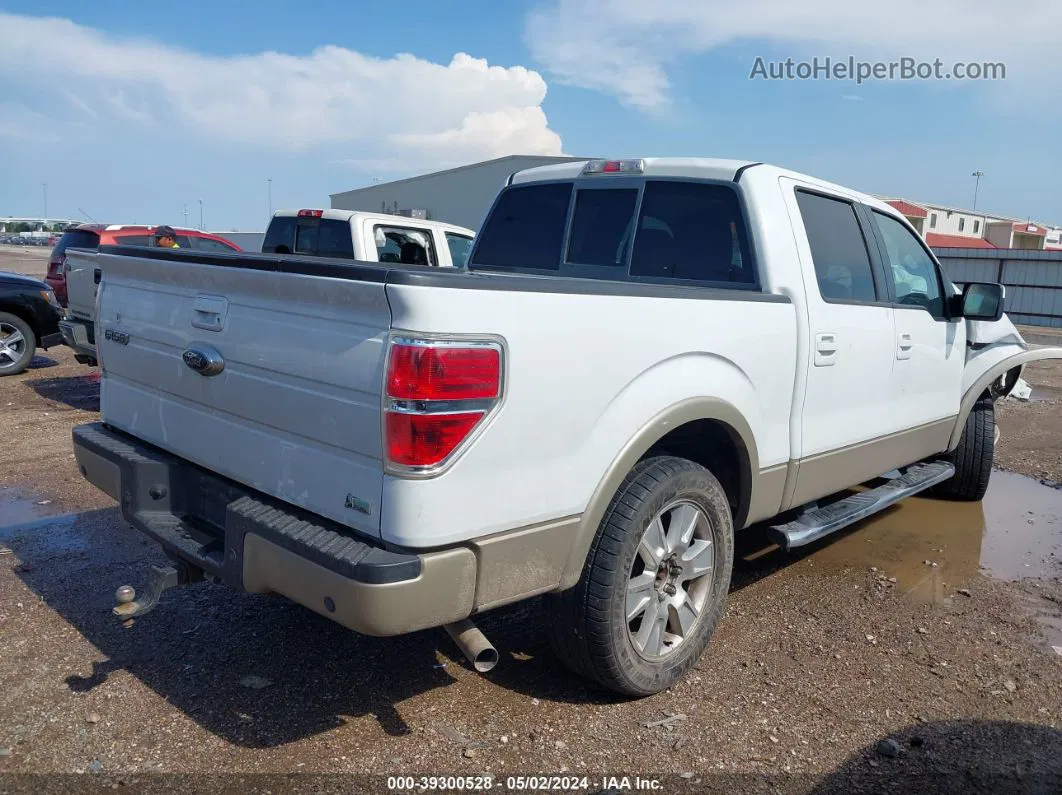 2010 Ford F-150   White vin: 1FTFW1CV2AKE25831