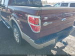 2010 Ford F-150 Lariat Burgundy vin: 1FTFW1CV2AKE62507