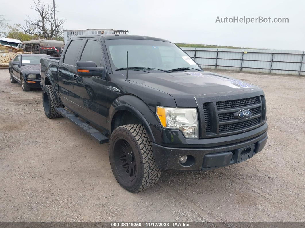 2010 Ford F-150 Xl/xlt Black vin: 1FTFW1CV4AKE36524